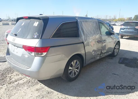 2016 Honda Odyssey Se из США, поврежденный, VIN 5FNRL5H32GB090306